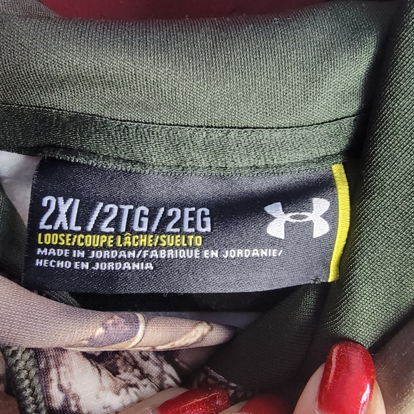 Under Armour Camo Hoodie 2x - Picture 8 of 8